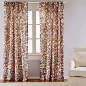 Levtex Home Alyssa Paisley Drapery Panel Set (2-Pack, 55x84)